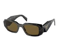 Prada PR 17WSF Asian Fit 19D01T Womenâs Sunglasses Black Size 51