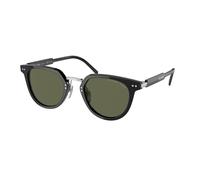 Prada PR 17YS 1AB03R Man Sunglasses Acetate Black Green Pantos Polarized