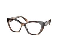 Prada PR 18WV 07R1O1 Woman Optical frames Acetate Turtle Geometric Normal