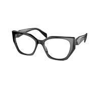Prada PR 18WV 1AB1O1 Woman Optical frames Acetate Black Geometric Normal