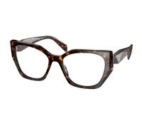 Prada PR 18WV 2AU1O1 Woman Optical frames Acetate Turtle Geometric Normal
