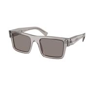 Prada PR 19WS 10J80Q Man Sunglasses Acetate Grey Grey Squared Normal