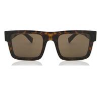 Prada PR 19WS 2AU8C1 Man Sunglasses Acetate Turtle Brown Squared Normal