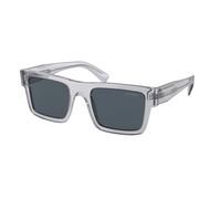 Prada PR 19WS U4309T Man Sunglasses Acetate Grey Grey Squared Normal