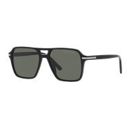 Prada PR 20YS 1AB03R Man Sunglasses Acetate Black Green Pilot Polarized