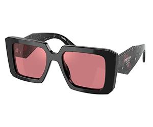 Prada PR 23YS Black/Red 51/19/140 women Sunglasses