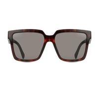 Prada PR 24ZS 17N40L Woman Sunglasses Acetate Turtle Grey Squared Normal