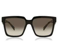 Prada Woman Prada PR 24ZS 1AB0A7 Sunglasses Acetate Black Grey Squared Normal Shaded