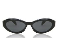 Prada PR 26ZS 16K08Z Woman Sunglasses Acetate Black Grey Geometric Normal
