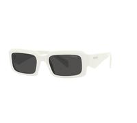 Prada PR 27ZS 17K08Z Man Sunglasses Acetate White Grey Geometric Normal