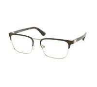 Prada PR 54TV 01U1O1 Man Optical frames Metal Brown Squared