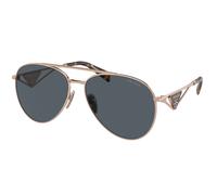 Prada PR 73ZS SVF09T Womenâs Sunglasses Rose-Gold Size 58