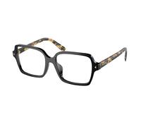 Prada PR A02V 3891O1 Woman Optical frames Acetate Black Pillow Normal