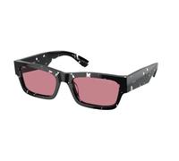Prada PR A03S 15O70C Man Sunglasses Acetate Brown Red Squared Polarized