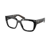 Prada PR A03V 15O1O1 Woman Optical frames Acetate Brown Geometric Normal