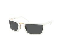 Prada PR A11S 4615S0 Man Sunglasses Acetate White Grey Geometric Normal