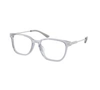 Prada PR A12VD U431O1 Man Optical frames Acetate Grey Transparent Pillow Normal