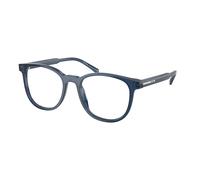Prada PR A15V 08Q1O1 Man Optical frames Acetate Blue Transparent Pantos Normal