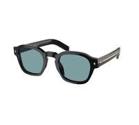 Prada PR A16S 16K04D Man Sunglasses Acetate Black Green Pantos Polarized Anti-glare