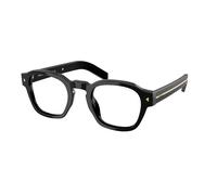 Prada Man Sunglass PR A16S - Frame color: Black, Lens color: Clear Blue-Violet Light Filter
