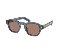Prada PR A16S 17T05D Man Sunglasses Acetate Blue Brown Pantos Normal