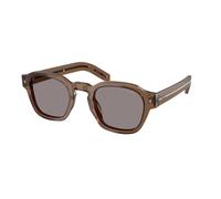Prada Man Sunglass PR A16S - Frame color: Transparent Clay, Lens color: Grey