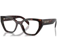 Prada Woman PR A16V 17N1O1 Vista frames Acetate Havana Trasparente Geometric Normale