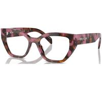 Prada PR A16V 18N1O1 Women's Eyeglasses Tortoiseshell Size 53 (Frame Only) - Blue Light Block Available