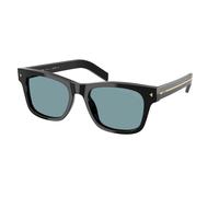 Prada PR A17S 16K04D Man Sunglasses Acetate Black Green Squared Polarized