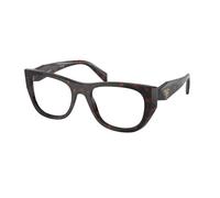 Prada PR A18V 17N1O1 Woman Optical frames Acetate Turtle Geometric Normal