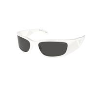 Prada PR A19S 1425S0 Man Sunglasses Acetate White Grey Butterfly Normal