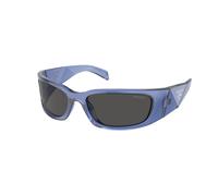 Prada PR A19S 15R5S0 Man Sunglasses Acetate Violet Grey Butterfly Normal