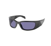 Prada PR A19S 1BO40G Man Sunglasses Acetate Black Violet Butterfly Normal