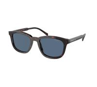 Prada PR A21S 17N06A Man Sunglasses Acetate Turtle Blue Pillow Normal