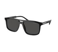 Prada Man Prada PR A22S 16K08Z Sunglasses Acetate Black Grey Squared Normal
