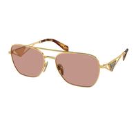 Prada PR A50S 5AK08M Womenâs Sunglasses Gold Size 59