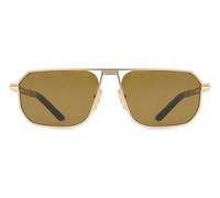 Prada PR A53S 1BK01T Men's Sunglasses Gold Size 59