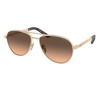 Prada PR A54S VAF50C Men's Sunglasses Gold Size 60