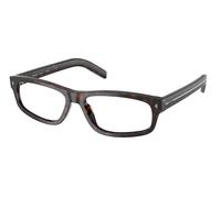 Prada PR B02V 17N1O1 Man Optical frames Acetate Turtle Squared Normal