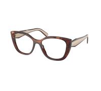 Prada PR B04V 07R1O1 Woman Optical frames Acetate Brown Cat Eye Normal