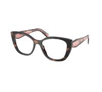 Prada PR B04V 23A1O1 Woman Optical frames Acetate Turtle Transparent Cat Eye Normal