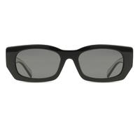 Prada PR B05S 09Q08Z Woman Sunglasses Acetate Black Grey Pillow Normal