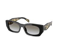Prada PR B05S 3890A7 Woman Sunglasses Acetate Black Grey Pillow Normal Shaded