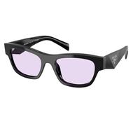 Prada Woman Sunglass PR B09S - Frame color: Black, Lens color: Violet