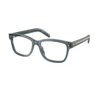 Prada PR B10V 17T1O1 Man Optical frames Acetate Blue Squared Normal