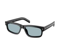 Prada PR B11S 16K60P Man Sunglasses Acetate Black Blue Squared Normal