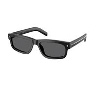 Prada PR B11S 16K731 Man Sunglasses Acetate Black Grey Squared Normal