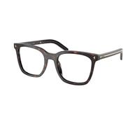 Prada PR B11V 17N1O1 Woman Optical frames Acetate Turtle Pillow Normal