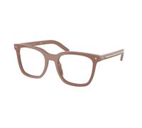 Prada PR B11V 28D1O1 Woman Optical frames Acetate Brown Pillow Normal