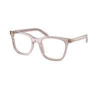 Prada PR B11V 29D1O1 Woman Optical frames Acetate Violet Pillow Normal